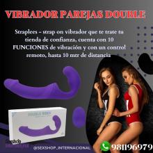 VIBRADOR SOFISTICADO-DOBLE PENETRACION-A CONTROL REMOTO-PAREJAS-RECARGABLE-SEXSHOP LIMA 971890151 